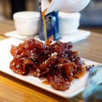 Crispy Fried Beef in Honey Sauce